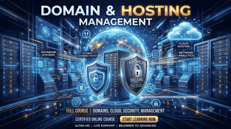 Domain & Hosting Management Course