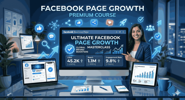 Facebook Page Management & Growth Course